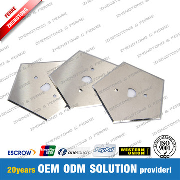 Tungsten Carbide Pentagon Blade with 5 Cutting Edges