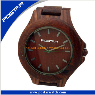 Vogues Montre en bois personnalisée pour hommes Vente chaude