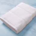 Hot Sale Luxury Border Design White Hotel Towel