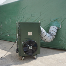Sistema de enfriamiento de instalación rápido y fácil para la carpa de refugio de comando militar