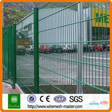High quality powder coated double wire mesh fecnce