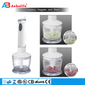 Mini batidora portátil de frutas con pilas para cocina, batidora de acero inoxidable / tarro de cristal, licuadora de vacío húmeda y seca