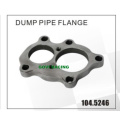 Flange de tubulação de flange Turbo Forjado de aço 38mm para escape