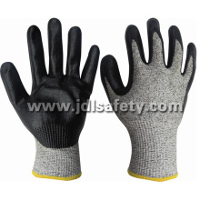 Hppe Safety Working Glove with Nitrile Coating (PD8032)