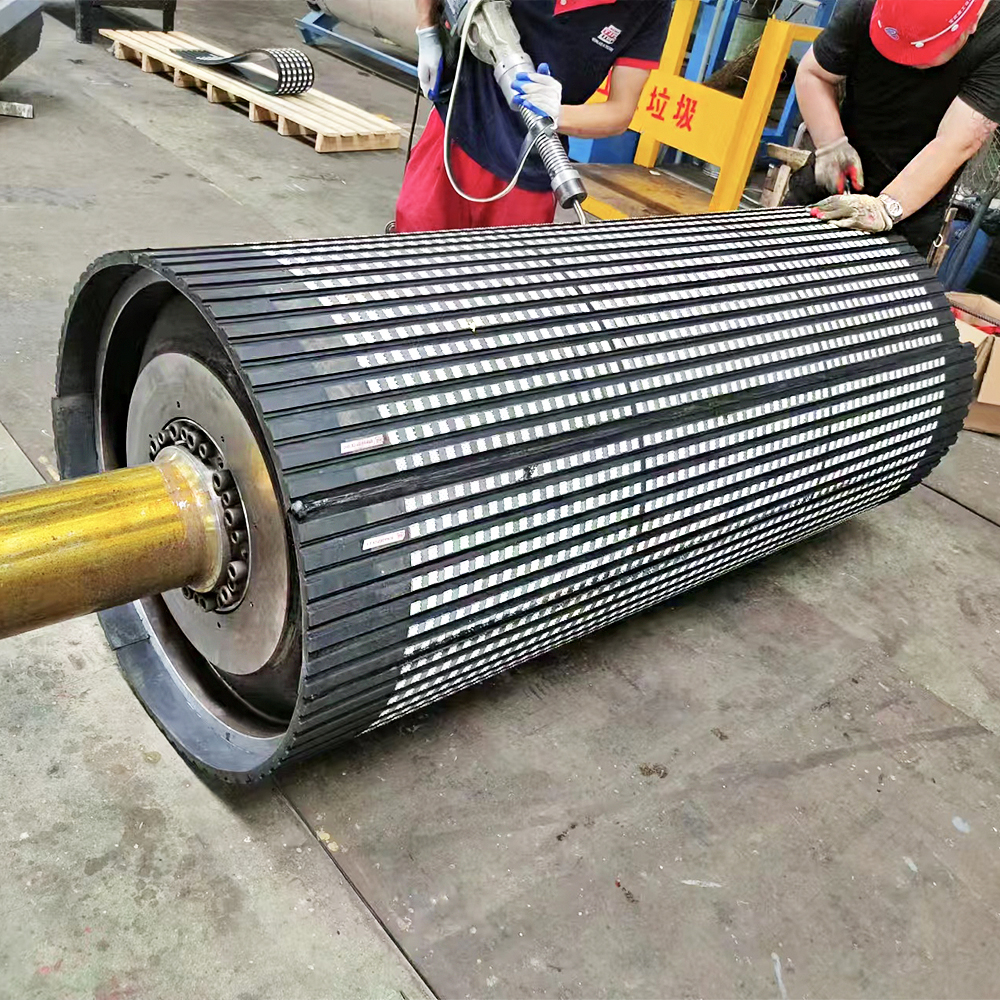 Ceramic rubber plate for rollers Ceramic rubber plate for rollers