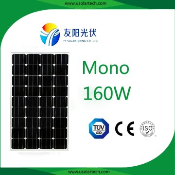 Panneau solaire monocristallin 160W avec Ce / TUV