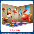 Large 3d Floor Stickers with Custom Graphic Printing