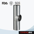 T de redução de tipo curto higiênico de aço inoxidável (JN-FT1003)