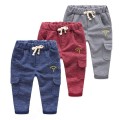 OEM Kids Running Custom Drawstring Casual Wear Pants