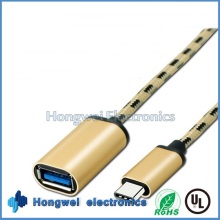 USB3.1 C Type Male to USB 3.0 a Female OTG Extension USB Cable