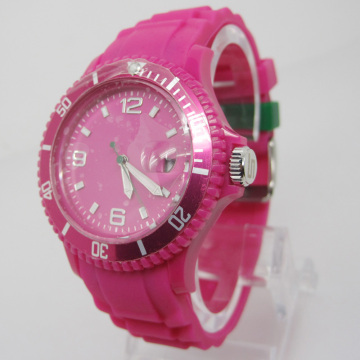 New Environmental Protection Japan Movement Plastic Fashion Watch Sj074-2