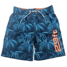 La marine laisse des shorts de natation de Print Boy