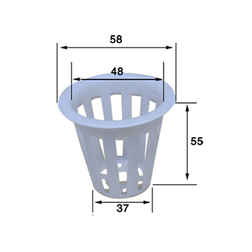 Greenhouse Net Pot Hydroponic Grow Systems