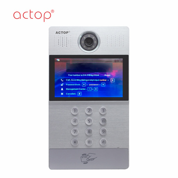 TCP/IP Apartment Security Intercom System