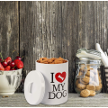 Large Pet Food Metal Canister