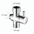 Valve d&#39;angle avec bouton en plastique