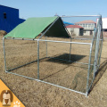 Large Galvanized Metal Chicken Kennel