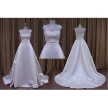 2015 году импортированных 395 атласная-Line атласная свадебное платье