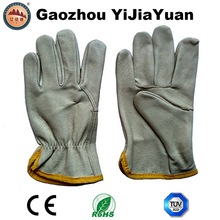 Pig Grain Industrial Safety Hand Drivers Leather Work Gloves