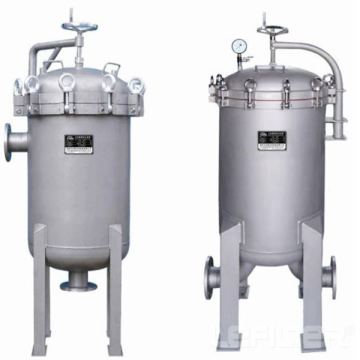 Stainless steel bag filter for petroleum products