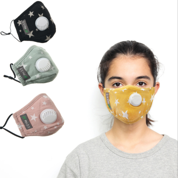 Coton Réutilisable Masques colorées imprimées