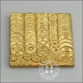 Tigela de ouro 3D para a festa do casamento, artesanato da decoração (GZHY-HD-080)