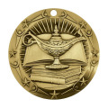 Gold Knowledge Academic Die Cast Medal​