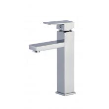 Square Brass Single Handle High Basin Faucet