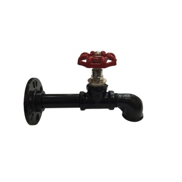 Wall Mounted Industrial Pipe Coat Hook Racks