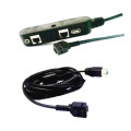 Conjunto de cable para sistema POS con RJ45 moldeado