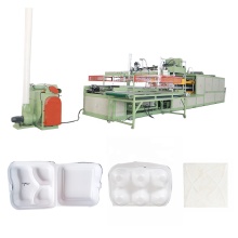 White Styrofoam Food Box Forming Machine