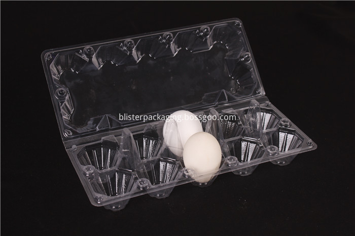Clamshell Transparent Egg Tray