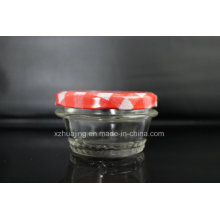 120ml 4oz Wide Mouth Caviar Glass Jar