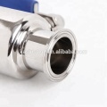 Sanitary Stainless Steel Clamp Direct Way Ball Valve