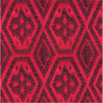 Tapis jacquard non tissé double couleur