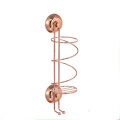 Baño Subction Salon Metal Wilet Metal Rose Gold Pein -Spilder con taza de succión