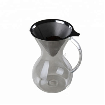 Glas Kaffeemaschine Hand Tropfkanne mit Griff