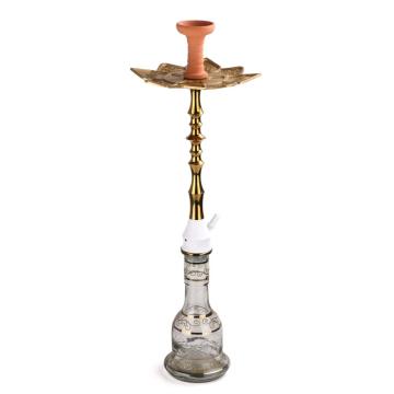 Nuevo diseño de aluminio Hookah Shisha con bandeja de aluminio por mayor