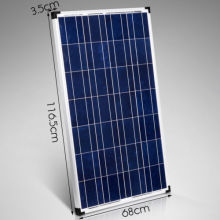 80W Poly Crystalline Silicon Module, Good Quality and High Efficiency, Manufacturer in China