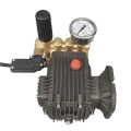 Reciprocating high pressure triplex plunger pump