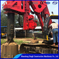 DR-150 bore pilemachine piling driver for road construction