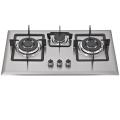 Cheap Price 201 Stainless Steel 3 Burner Gas Hob, Gas Cooker