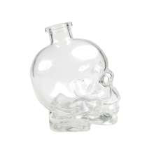 Garrafa de uísque de vidro sem chumbo de 700 ml com cortiça