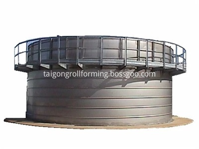 Thick Steel Storage Grain Silo Corrugated Panel Roll Forming Machine