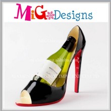 Unique High Heel Schuh Wein und Champagnerhalter