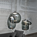 INSHINE Clear Globe Pendant Light Fixtures