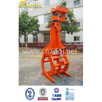 Grappin de pelure d’Orange hydraulique pour excavatrice