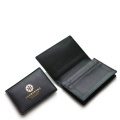 cuir namecard bifold affaires stype sac