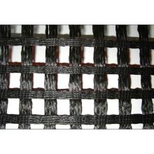 PVC Coated Polyester Geogrid, Warp Knitting Polyester Geogrid