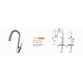 Grand Goose Neck One-Lever Cozinha Mixer Torneira Da Pia